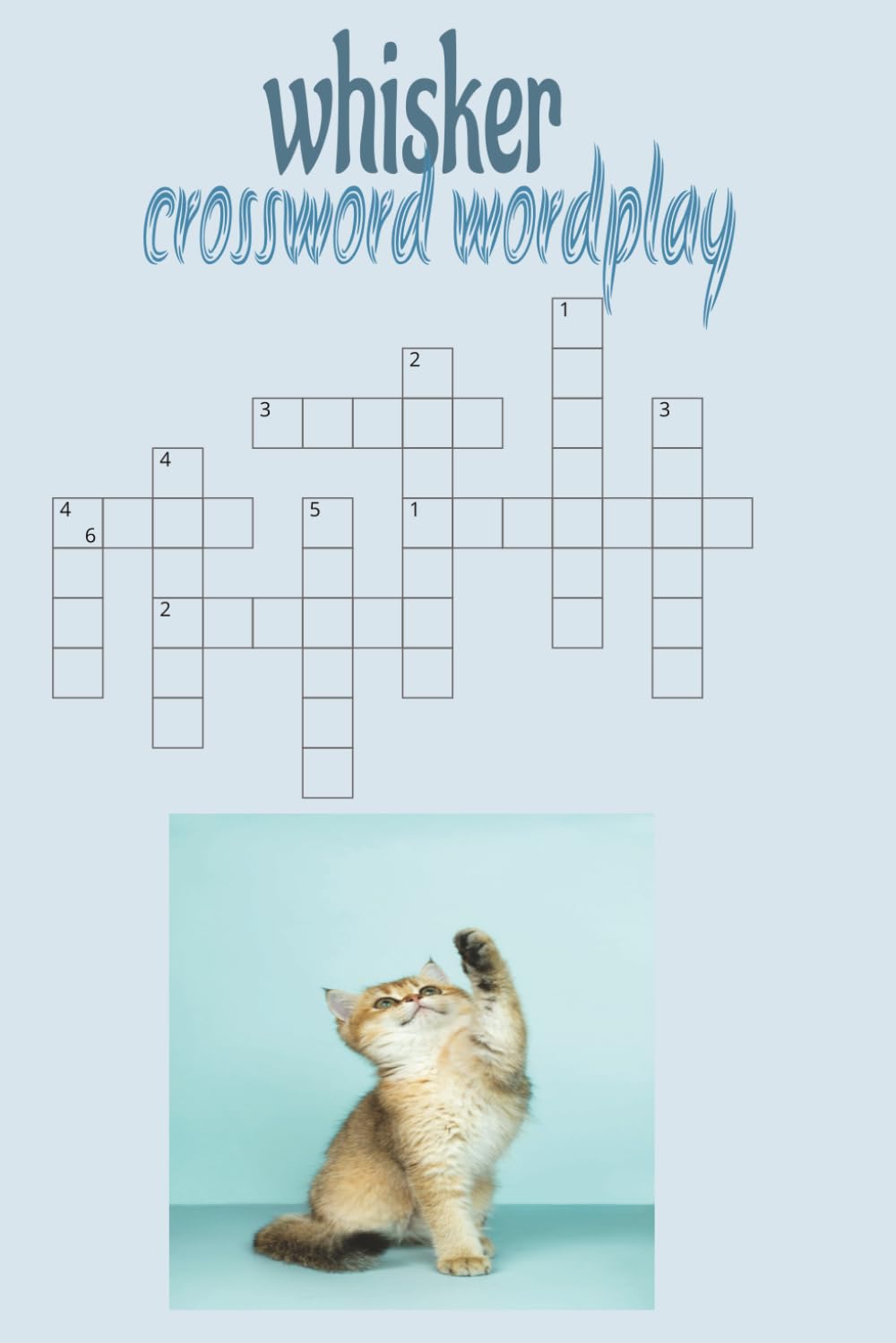 Purrfectly Challenging: A Cat Crossword Puzzle Book: Fun and Challenging Feline-Themed Puzzles for Cat Lovers