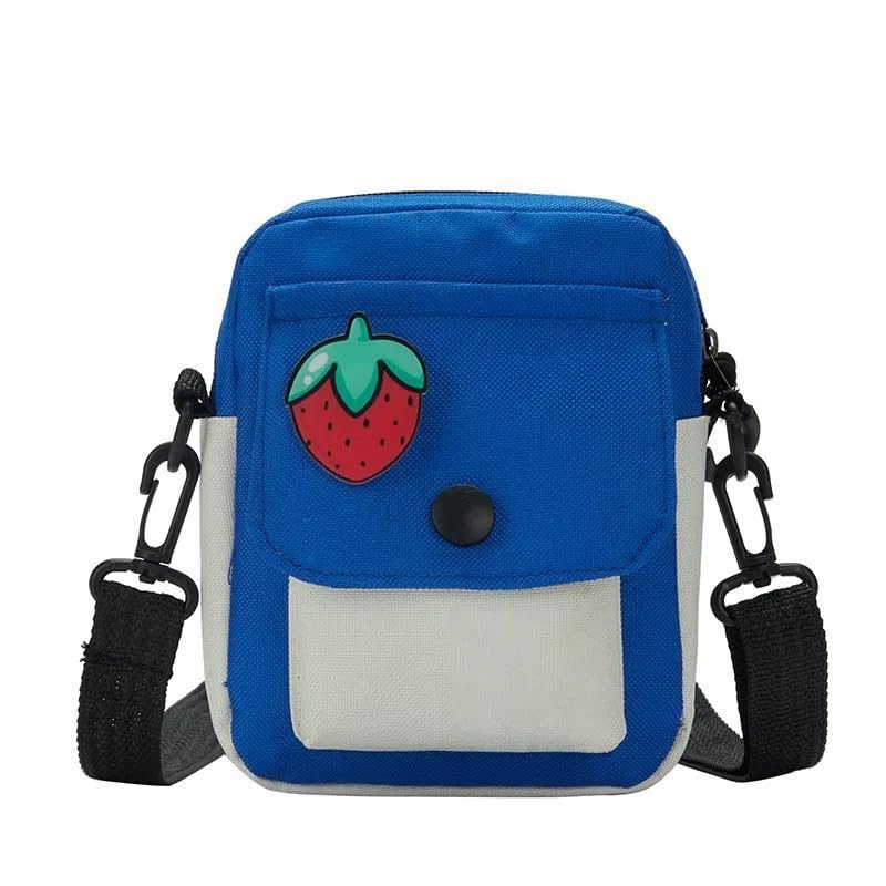 Cute Crossbody Bag with Adjustable Shoulder Strap and Bracelet Charm, Kawaii Handbag with Zipper, Wallet Purse Shoulder Bag Coin Pouch Accessories for Women Girls