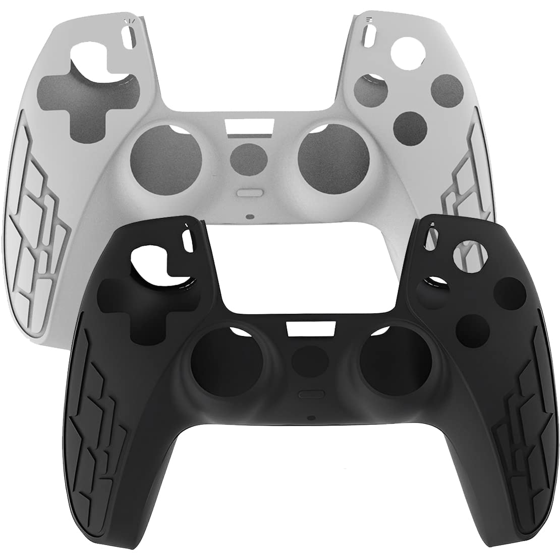 OIVO INDIA Black & White Controller Silicone Cover Case PS5 Controller Skin Anti Slip Protective Case Sleeve for Sony Playstation 5 DualSense Controller (Combo of 2) (B0C1RSRX61) Amazon Price History, Amazon Price Tracker