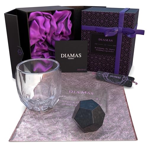 Whisky Glass Hybrid Tumbler - Cooling in 15 Sec + Flavour Enhancement Technology - Whiskey Gift Sets For Men And Women Whisky Gift Set Whisky Stones - Darryl McNally 16 x Gold Medal Approved Design