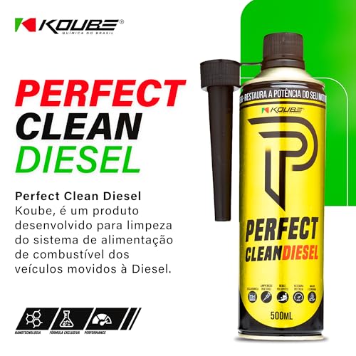 Kit Perfect Clean Diesel 500ml Limpa Bicos KOUBE 2 Unidades