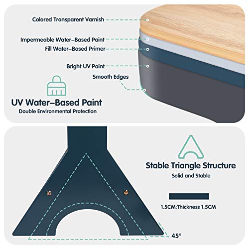 Kids 2-In-1 Wooden Art Easel,Double-Sided Magnetic Adjustable Standing Easel,Big Writing And Drawing Whiteboard & Chalkboard With Magnetic Letters And Numbers Accessories For Boys Girls #TOP7