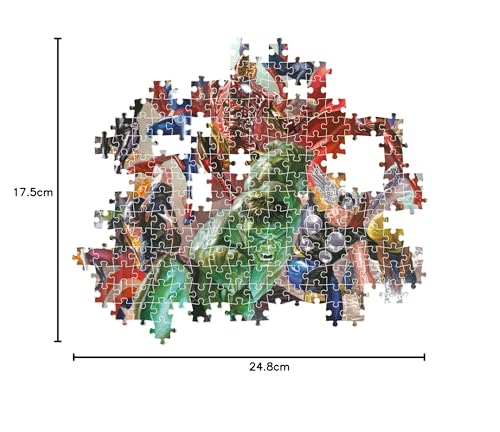 Puzzle 500 pièces : Marvel les Avengers Clementoni Puzzles - vue 9