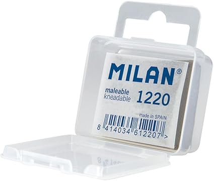 MILAN Blíster 1 goma maleable 1220 en cajita (BCM1220C)