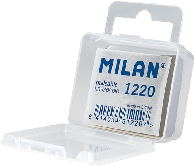 MILAN Blíster 1 goma maleable 1220 en cajita (BCM1220C)