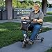 SNAPnGO Three Wheel Portable Mobility Adult Scooter - Aircraft-Grade Aluminum Frame for Top Speeds of 5mph and 13-Mile Range - Folding Feature, 250W Motor, Quick Charge 36V Lightweight Battery