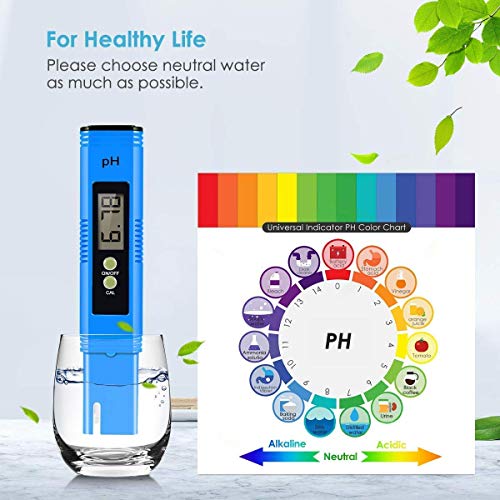 image for GDMONIN Digital PH Meter, PH Meter 0.01 PH High Accuracy Water Quality