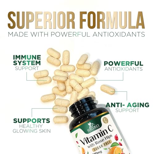 Nature's Nutrition Vitamin C Chewable with Rose Hips