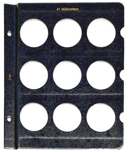 Page vierge pour albums Whitman classiques pièces 41 mm