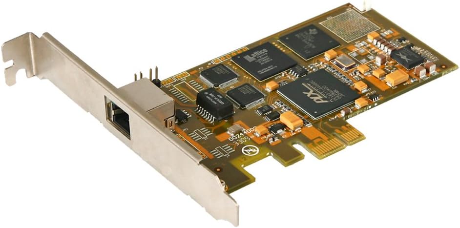 Synway TEJ101E One Span Digital T1/E1/J1 Interface Card & Asterisk Interoperable & PCIe Slot & HW EC