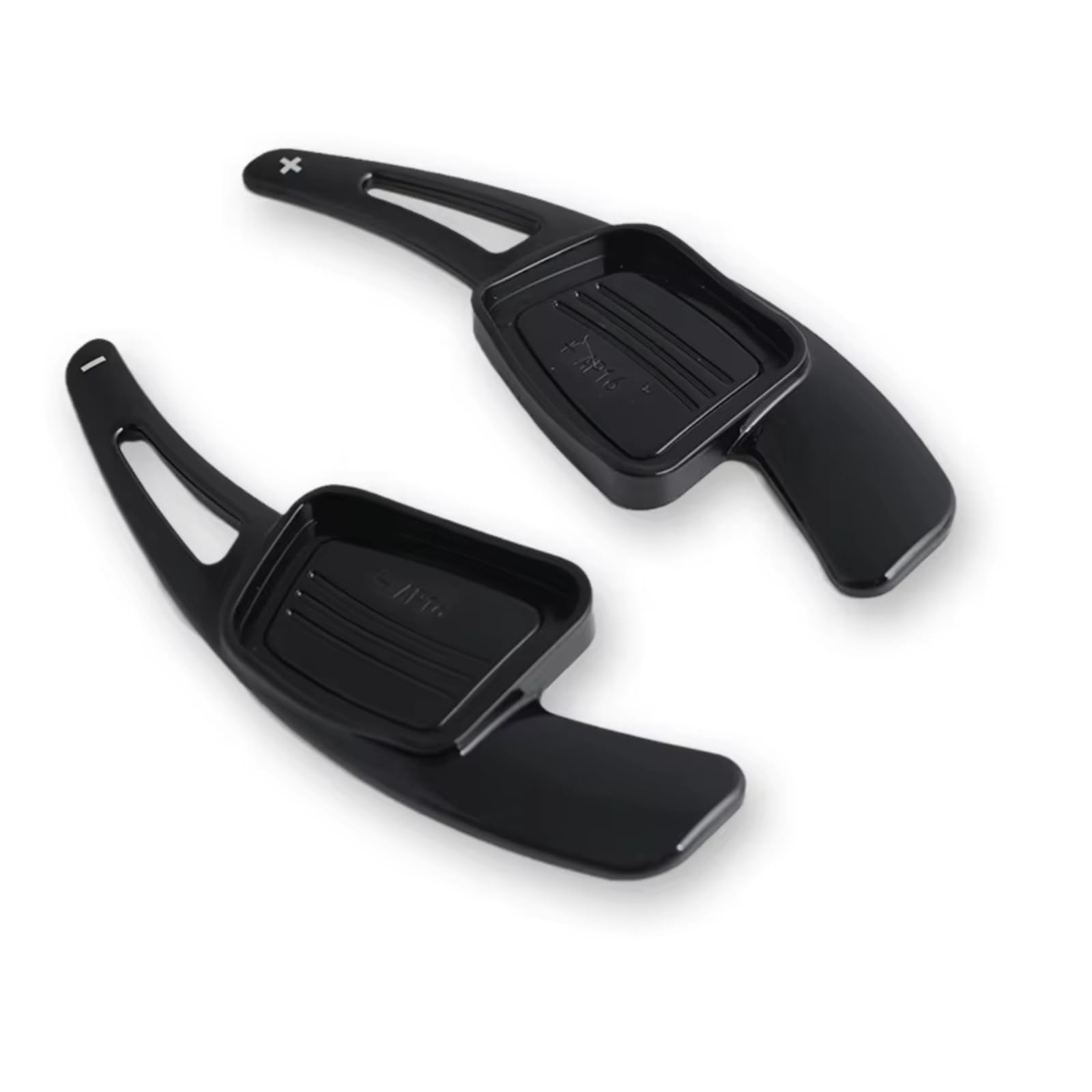 Ztguioq Black1 Paddle Shifter Extensions Compatible With A3 S3 A5 S5 2017 A4 B9 Q7 2016-2017 For Tt Tts 2015-2017 Shifter Paddle Shift Extensionsteering Wheel Shift Paddle(Black1)