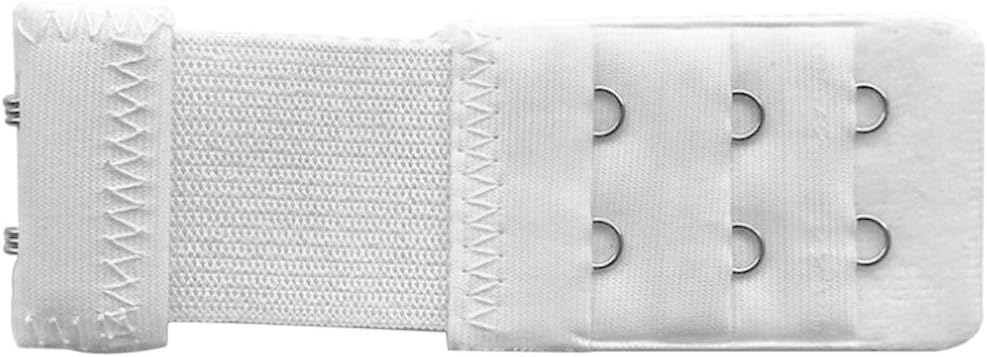 Women 2 Hook Bra Extender Elastic Underwear Extension Strap Clip Expander Buckle
