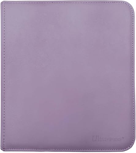 Ultra Pro E-15742 Ultra Pro-12 - Carpeta Pro con cremallera de bolsillo, color morado