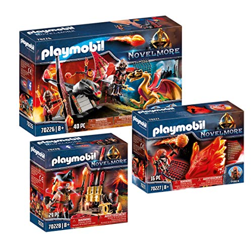 Preisvergleich Produktbild Playmobil Novelmore Burnham Raiders Set: 70226 70227 70228