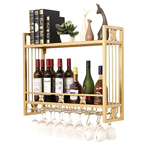 FAFZ Bastidores De Vino, Sostenedor De Taza Al Revés, Estante De Almacenamiento De Decoración Colgante, para Bares, Restaurantes, Cocinas (Size : 80cm) Cover