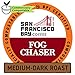 San Francisco Bay Coffee - Medium-Dark Roast - Fog Chaser (80 ct) - Single Serve Coffee Pods, Commercially Compostable, K Cup Compatible