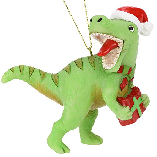 Tree Buddees Xmas Rex Christmas T-Rex Dinosaur Ornament Cute Ornaments for Kids