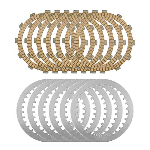 Road Passion Clutch Steel & Friction Plates 13 pcs Replacement for BMW G650X G650GS