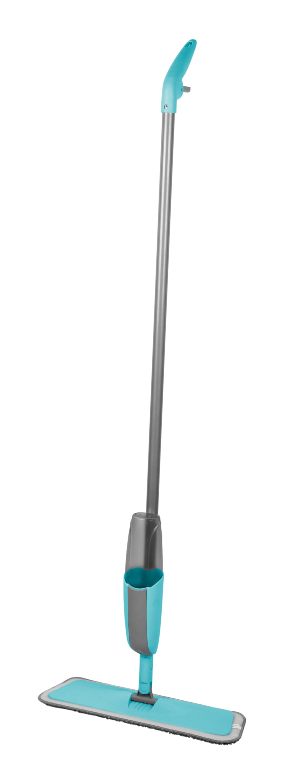 alpina Pulitore Spray - Pulitore con Funzione Spray - Serbatoio d'Acqua da 300 ml - Include Panno in Microfibra - 120 x 36 x 9,5 cm - Grigio/Blu