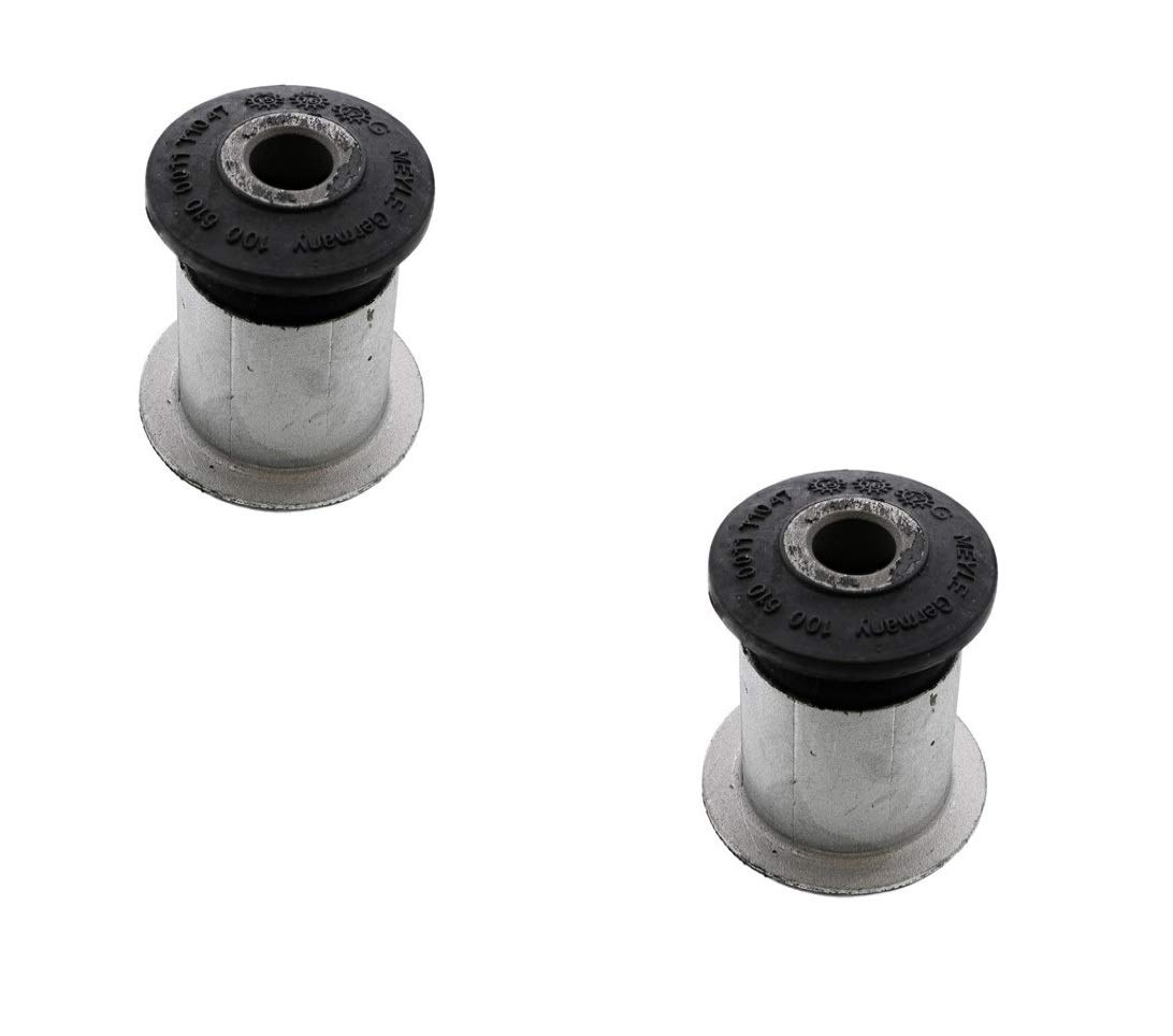 Pair Set 2 Rear Lower Outer Control Arm Bushings Meyle HD For Porsche Cayenne