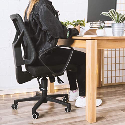 Miniatura 4 de Wangzaizai Ruedas Para Silla De Oficina, 5 Unidades, 11 50 Mm, 360 Giratorias, Para Suelo Duro Y Blando, Engomadas, Repuesto