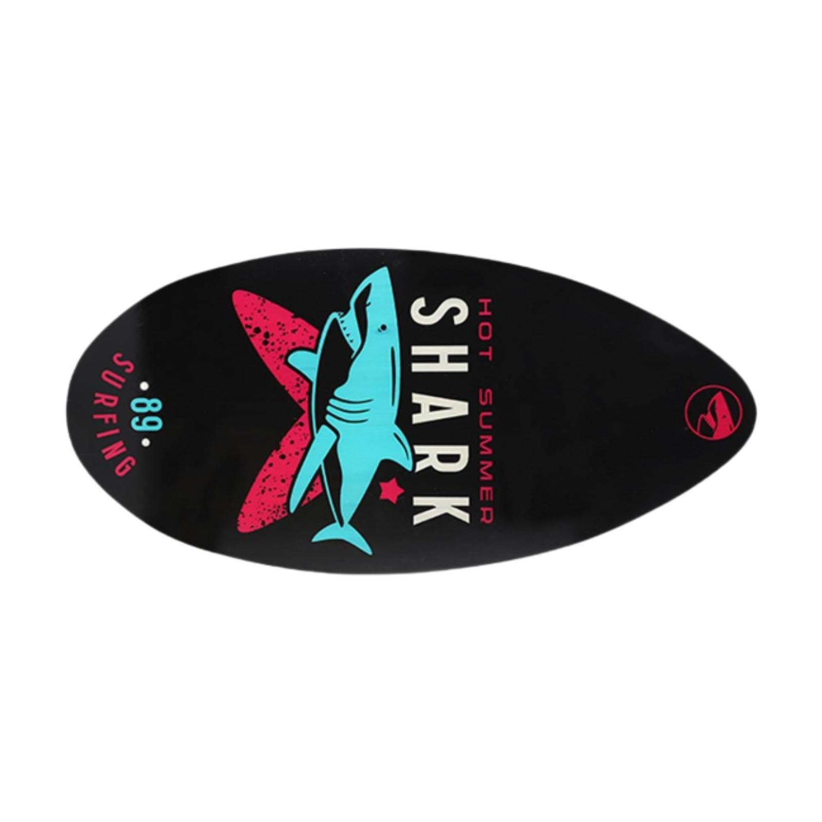 Fenteer Tabla de Skim de Madera Surf Pequeña Juguete Acuático Brillante Playa Niños Principiantes