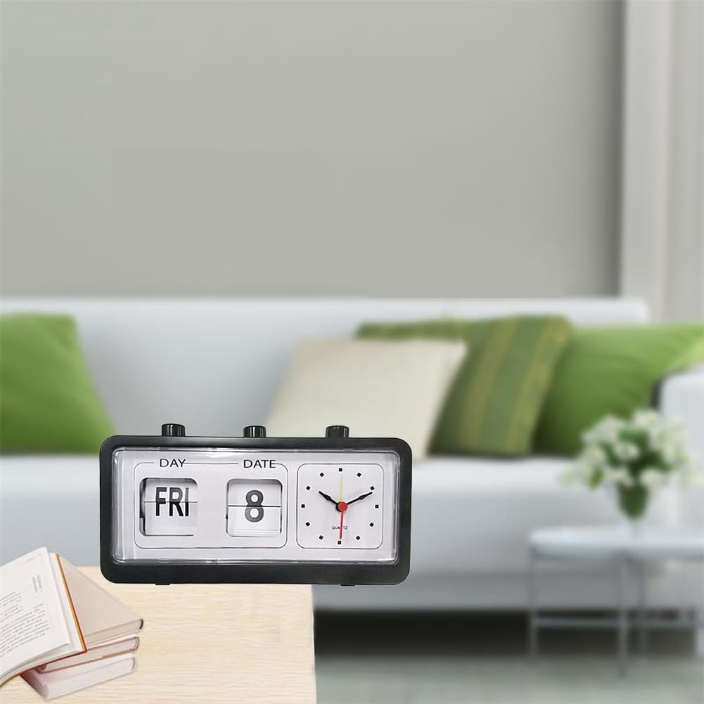 Réveil Numérique Pliable LCD Horloge Digitale Avec Rétro