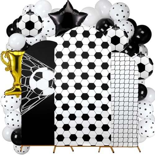 Foilswirl Spandex Arch Backdrop Cover 34 Pcs Soccer