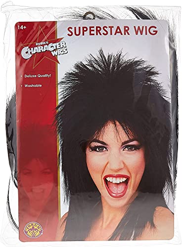 Rubie's Spiked Black Rocker Costume Wig #TOP30