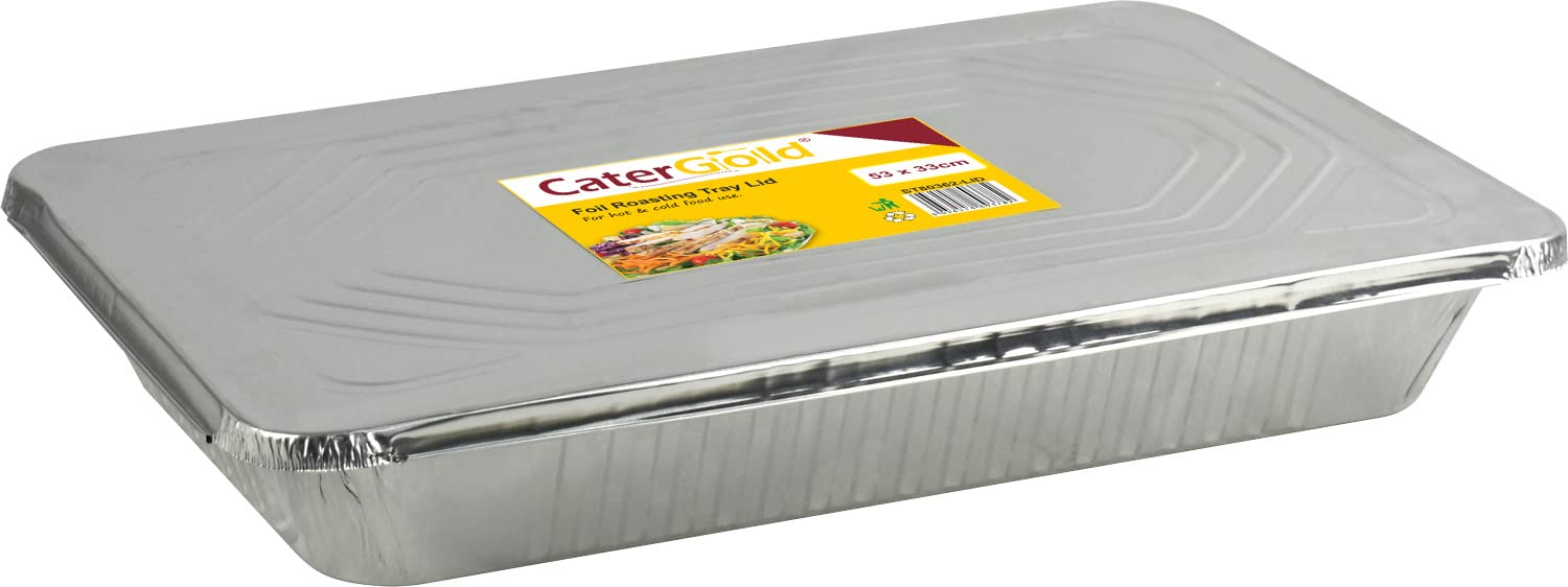 Catergold Silver Foil Containers Catering (Gastro Roasting Tray Large)