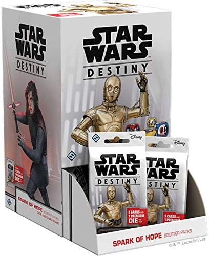 Star Wars Destiny: Spark of Hope Booster Display