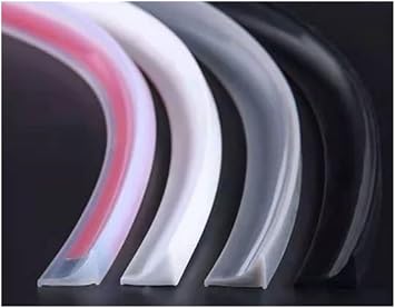 Shower Screen Seal 78 Inch Water Retaining Strip, Shower Corner Water Guard, Shower Barrier, Wet Room Floor Water Barrier, for Wet and Dry Separation for Bathroom and Kitchen