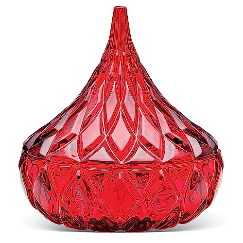 Hersheys Kiss Candy Dish - Red