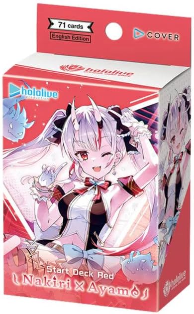Cover Corporation Hololive Official Card Game: Nakiri Ayame Start Deck - 71 Cards
