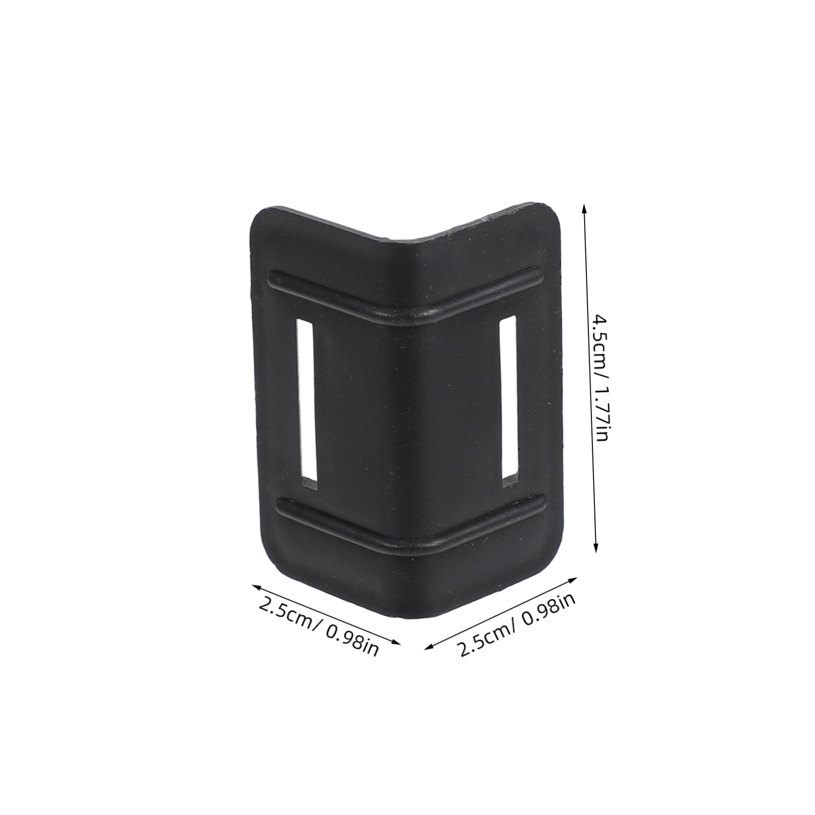 STOBAZA Rapid Binding Cargo Corners 100pcs Plastic Corner Guards Straps Heavy Duty Straps for Tie down Protection