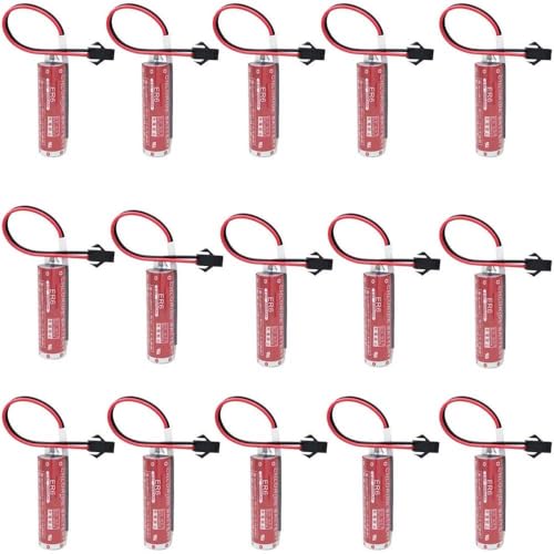 15Pcs KUANMAI ER6/3.6V 2000mAh Battery for OTC Robot 5096-434 Li-Battery