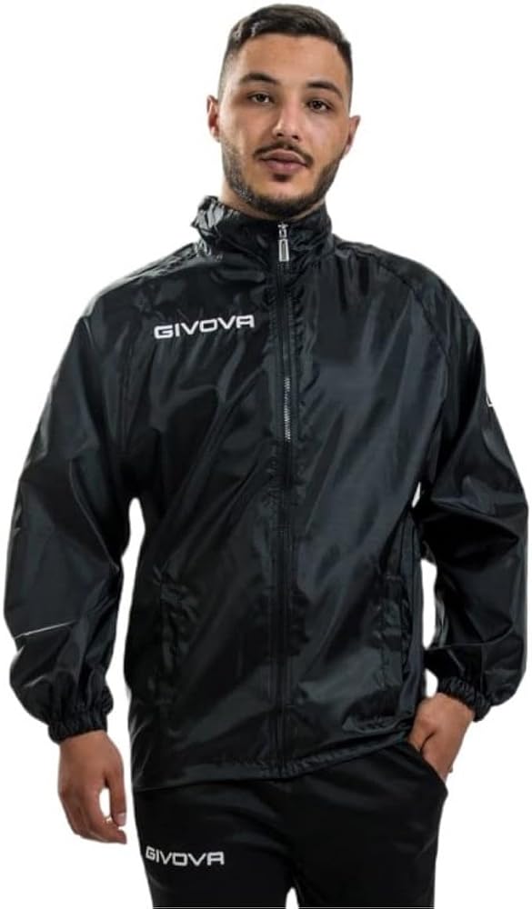 givova BASISCHER RAIN, Schwarz , 3XL