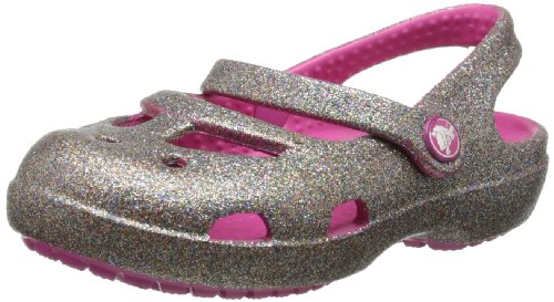 Crocs Shayna Hi Glitter G Mary Jane (Toddler/Little Kid/Big Kid),Multi/Fuchsia,6 M Us Toddler #TOP24
