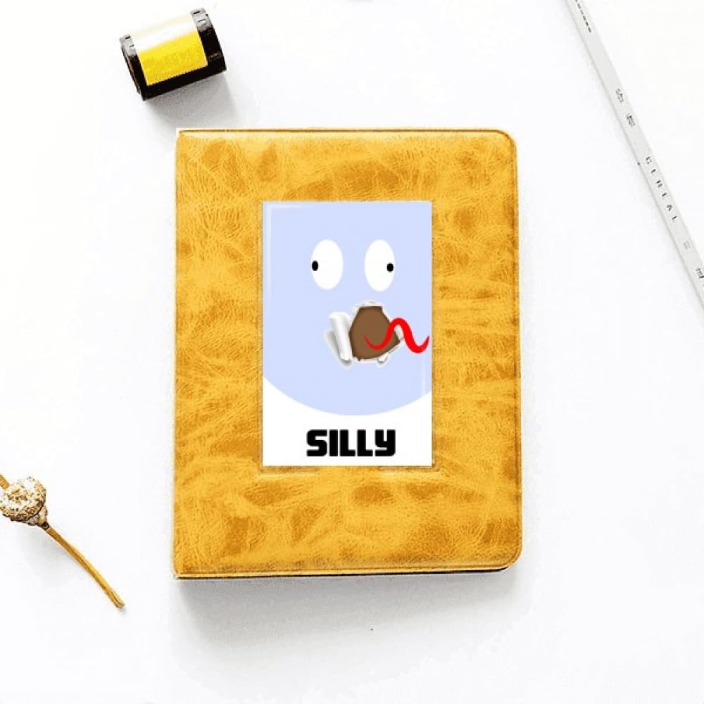 no/no Silly Blue Emotion Wriggling Tongue Photo Album Family Wedding Picture 4x6