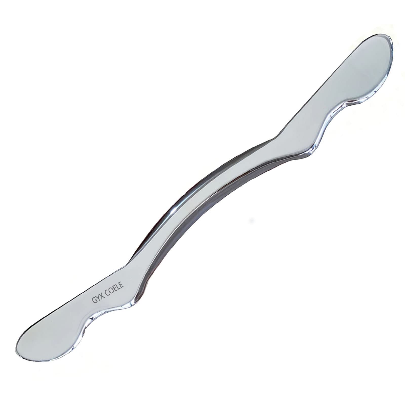 GYX COELE Medical Grade Stainless Steel Gua Sha Scraping Massage Tool,IASTM Tool, Soft Tissue Therapy Used for Back, Arms,Legs, ,Shoulder (Long bar1)