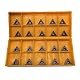 Hunricho 20pcs Carbid drehen Einsätze TCMT21.51 TCMT110204 Carbid Einsatz für Drehmaschine drehen Werkzeug Halter für Stahl, Edelstahl