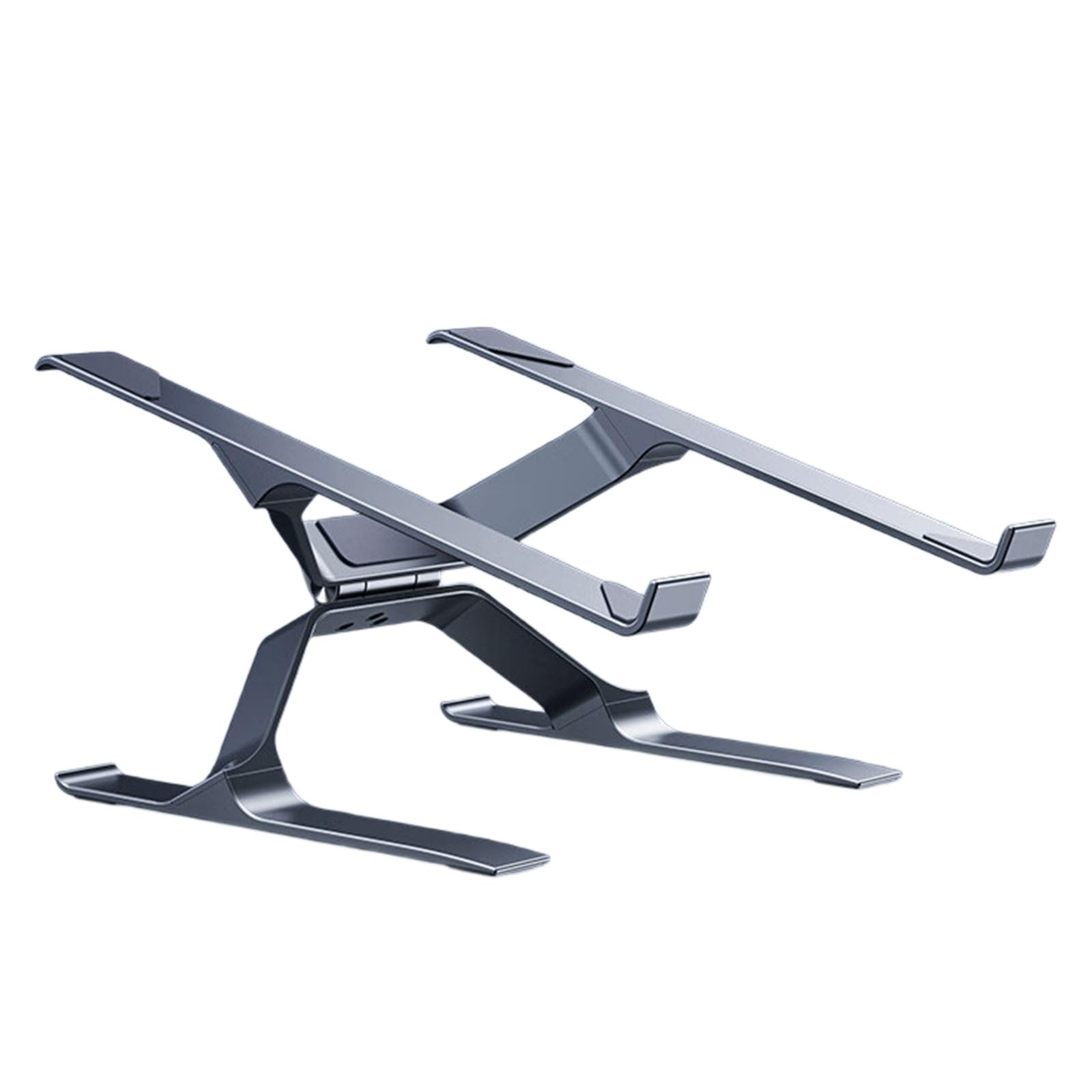 Supporto per Laptop Ergonomico in Alluminio Regolabile in Altezza E Supporto per Computer Pieghevole con Prese D Raffreddamento per Supporto per Laptop in Ufficio Domestico Imbottito in
