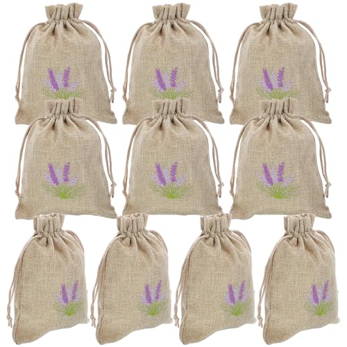 Sacos de Lino para Lavanda 10pz Bolsas con Cordón miniatura 1