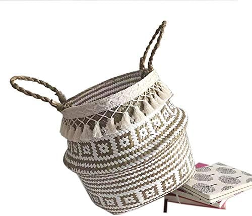 Natural Seagrass Storage Basket - Image 4