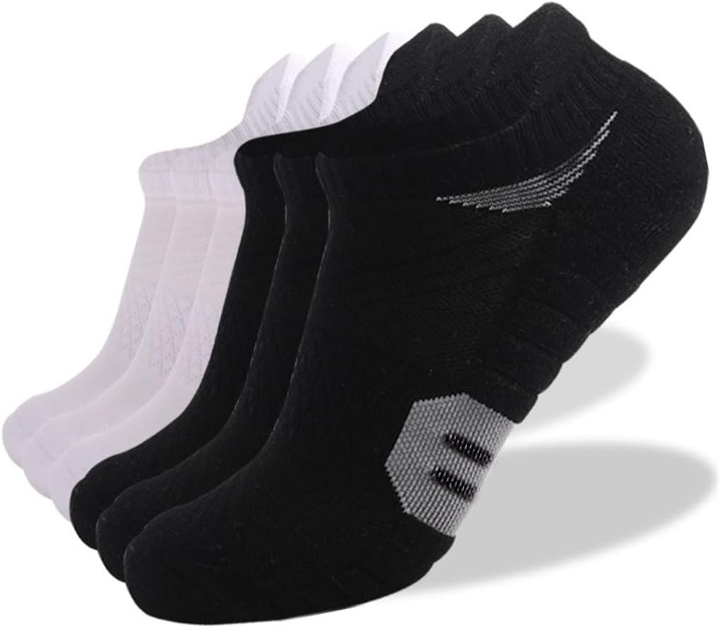 Thickened Towel Bottom Running Socks, Cotton Boat Socks, Sweat Absorbing Sports Hiking Socks