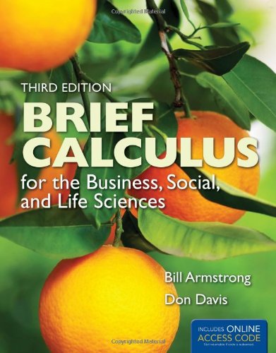 Brief Calculus for Business, Social & Life Sciences