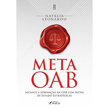 Capa do livro META OAB - Alcance a Aprovação na OAB com Metas de Estudo Estratégicas - 1ª Ed - 2023