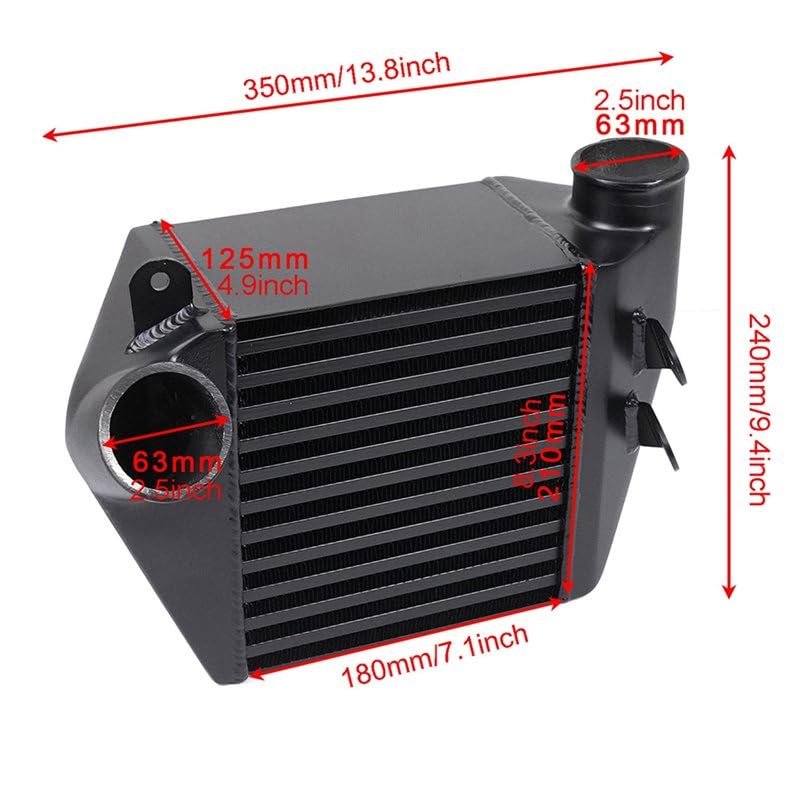Zestaw intercooler 1.8T 2002-2024 | Chłodnica powietrza doładowującego