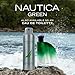 Nautica Color Green Deodorizing Body Spray for Men, Woody Fougere Fragrance, Notes of Ginger, Geranium and Vetiver, 6.0oz