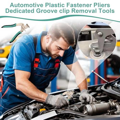 Herramienta de extracción de molduras con alicates a presión automotrices 4